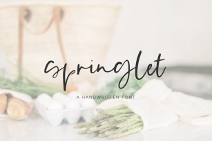 Springlet Script Font Download