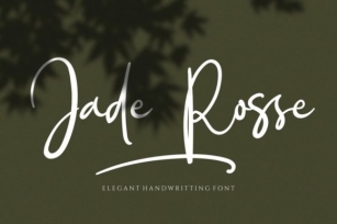 Jade Rosse Font Download