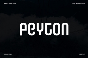 Peyton Font Download