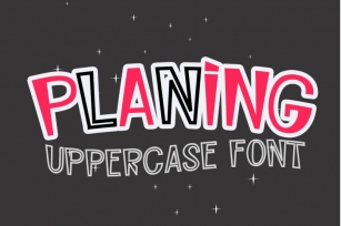 Planing Font Download