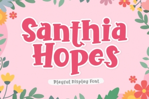 Santhia Hopes Font Download