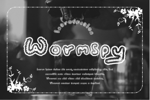 Wormspy Font Download