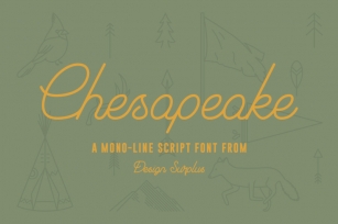 Chesapeake Script Font Font Download
