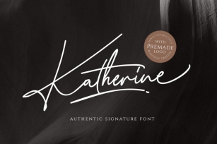 Katherine Script (+Premade Logo) Font Download