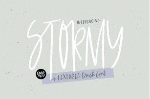 STORMY a Tall Distressed Font Font Download