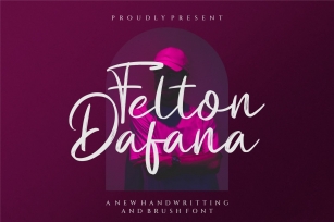 Felton Dafana_brush signature Font Download
