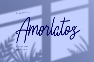 Amorlatos Script Font Font Download
