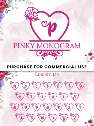 Pinky Monogram Font Download