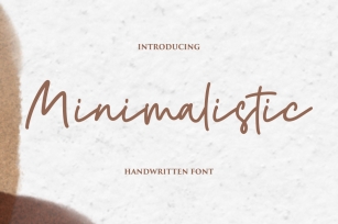 Minimalistic Font Download