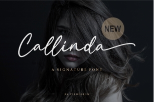 Callinda a Signature Font Font Download