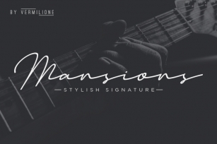 Mansion Stylish Signature Font Download