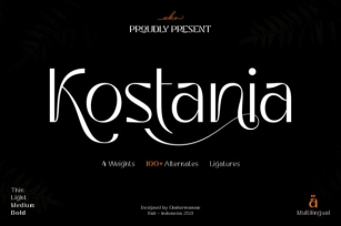 Kostania Font Download