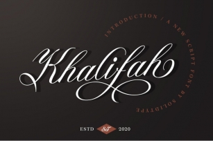Khalifah Script Font Download