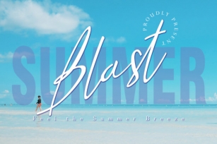 Summer Blast Font Download