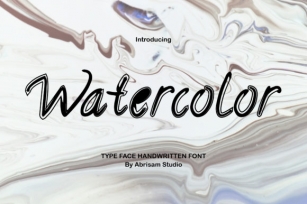 Watercolor Font Download