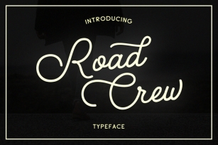 Road Crew Font Download