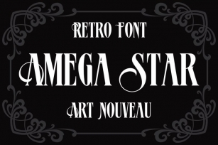 Amega Star Font Download
