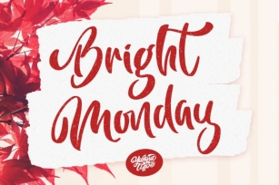 Bright Monday Font Download