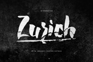 ZURICH - Brush Font Font Download