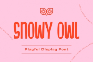 Snowy Owl Font Download