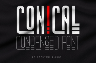 CONICAL CONDENSED Font Download