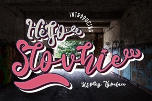 Hello Stovhie Font Download
