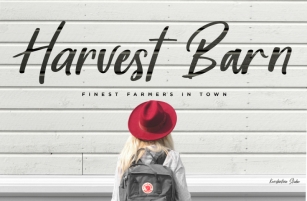 Harvest Barn - Farmhouse Casual Font Download