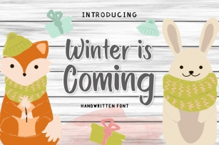 Winter is coming font Font Download