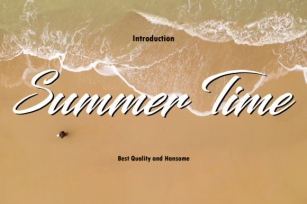 Summer Time Font Download