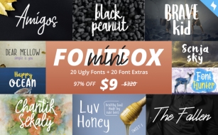 The Font Box Mini 97% OFF Font Download