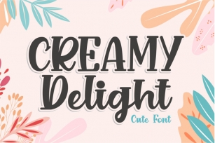 Creamy Delight Font Download
