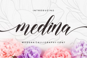 medina script Font Download