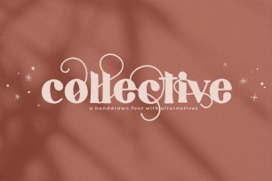 Collective - Hand-drawn Serif Font with Swashes Font Download