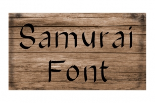 Avenir Samurai Font Font Download