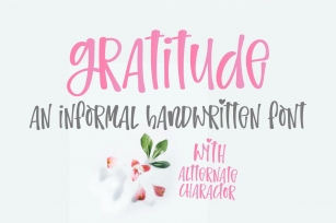 Glatitude- An informal handwritten Font Download