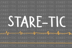 Stare-tic Font Download