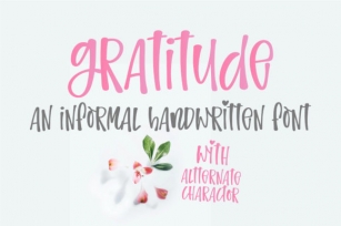 Gratitude Font Download