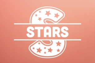 Stars Monogram Font Download