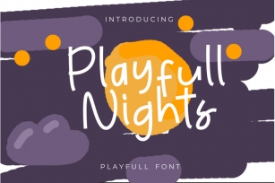 Playfull nights Font Download