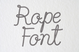 Rope Font Download