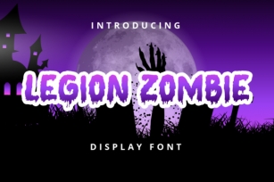 Legion Zombie Font Download