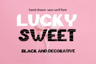 Lucky sweet hand drawn decorative sans serif display font. Accidental Font Download