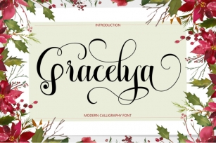 Gracelya Script Font Download