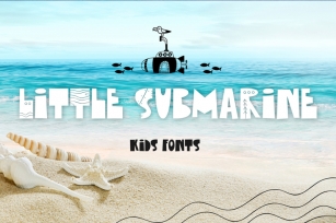 Little Submarine Kids Fonts Font Download