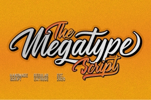 Megatype Script Font Download
