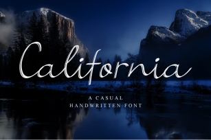 California Font Download