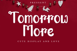 Tomorrow More Font Download