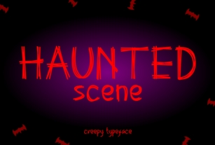 Haunted Scene Font Download
