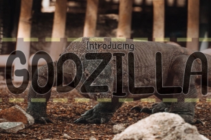 Godzilla Font Download