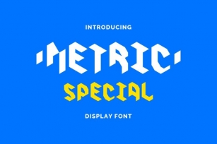 Metric special Font Download
